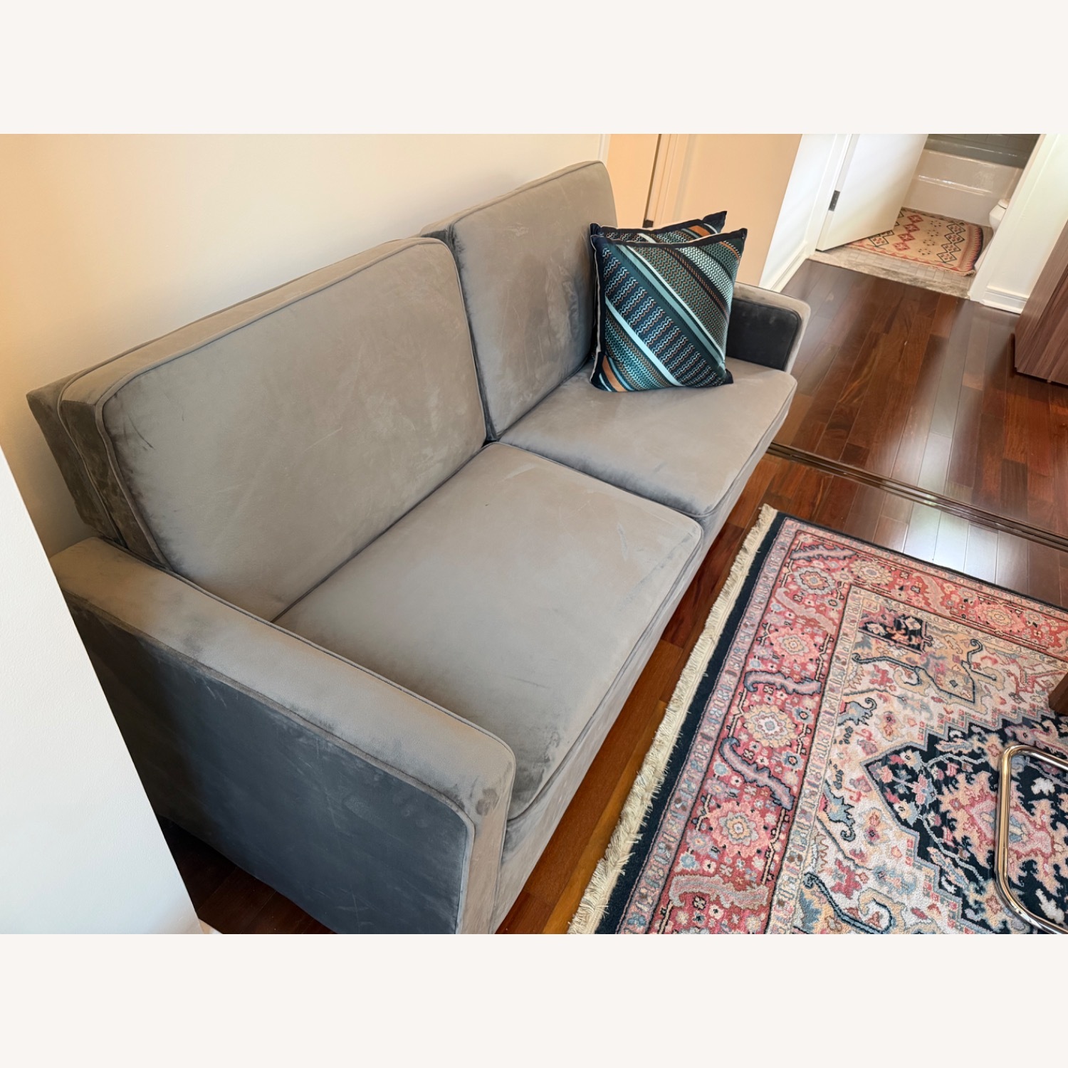 Cabell 74.5" Square Arm Sofa Bed By Mercury Row - image-4