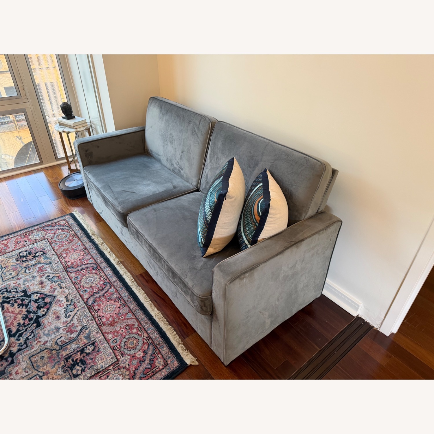 Cabell 74.5" Square Arm Sofa Bed By Mercury Row - image-2