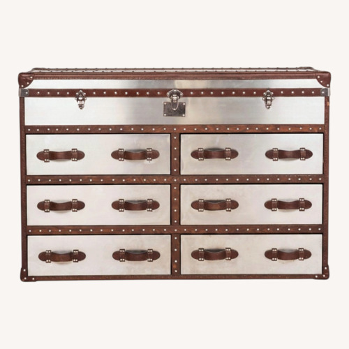 Used Restoration Hardware Steamer Trunk for sale on AptDeco
