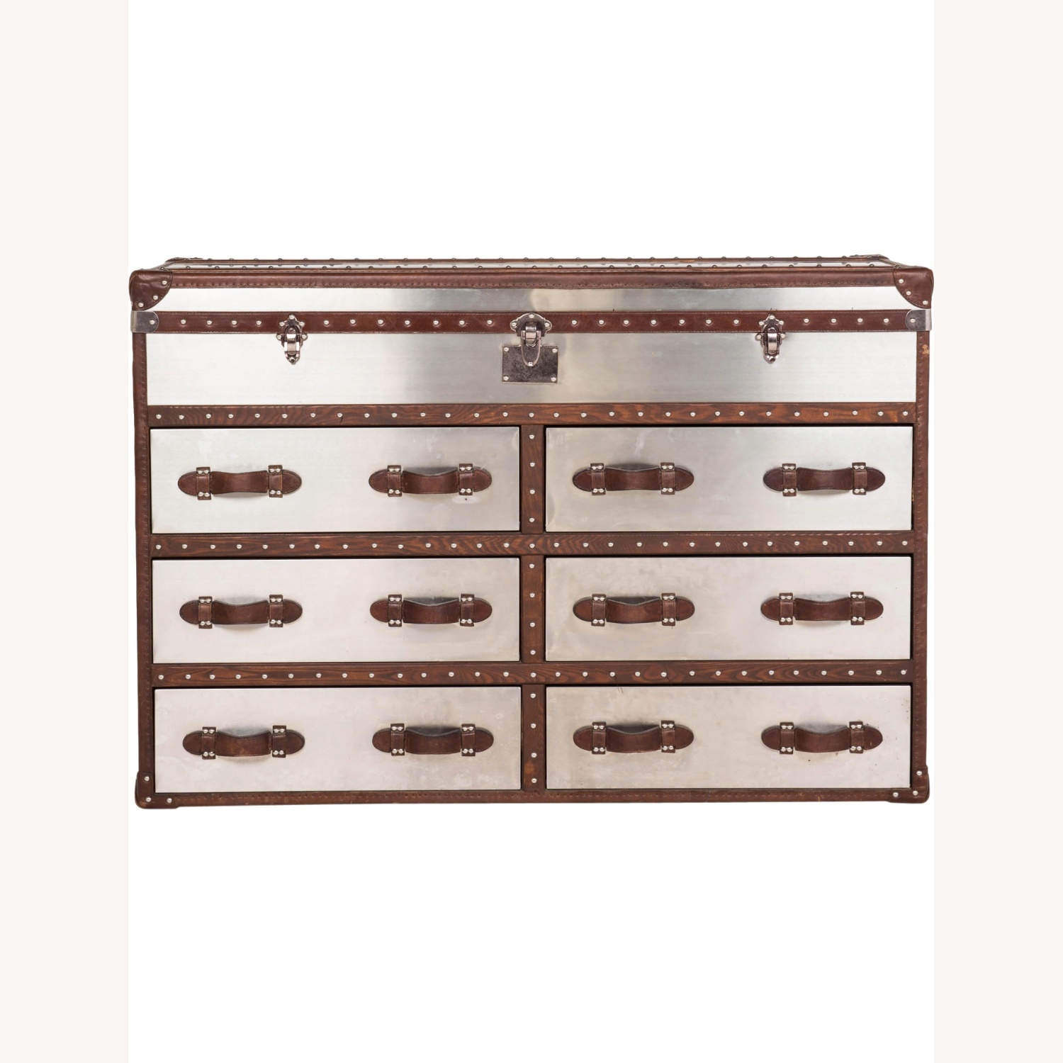 Restoration Hardware Steamer Trunk - image-4