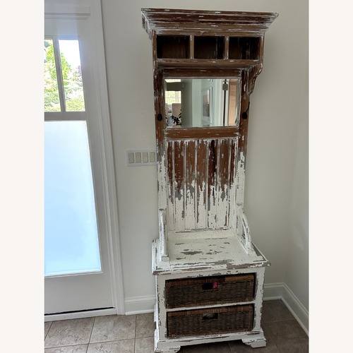 Used Platypus Beach House Coat Rack and Storage for sale on AptDeco