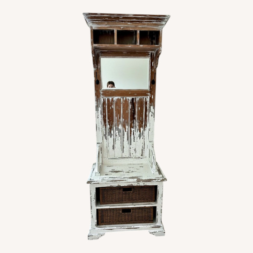 Used Platypus Beach House Coat Rack and Storage for sale on AptDeco