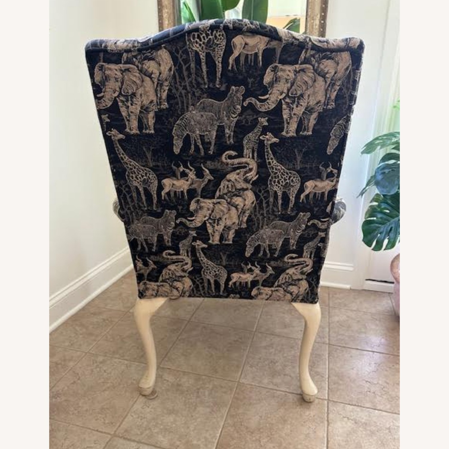 Vintage/Antique Finds Natural Wood Accent Chair - image-4