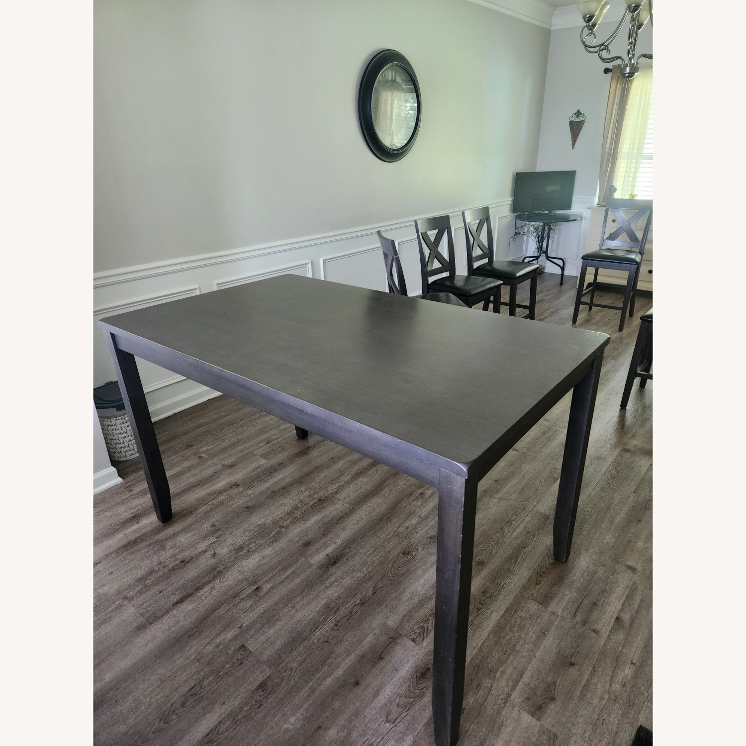Ashley Furniture Dark Gray/Brown Wood Dining Set - image-10