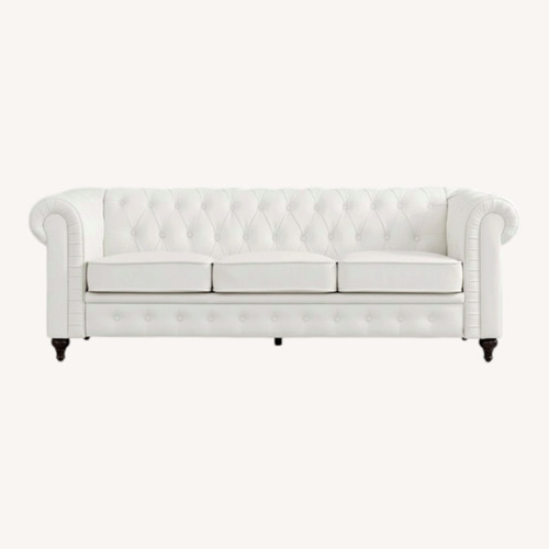 Used The Madison Collection White 3+ Seater Sofa for sale on AptDeco