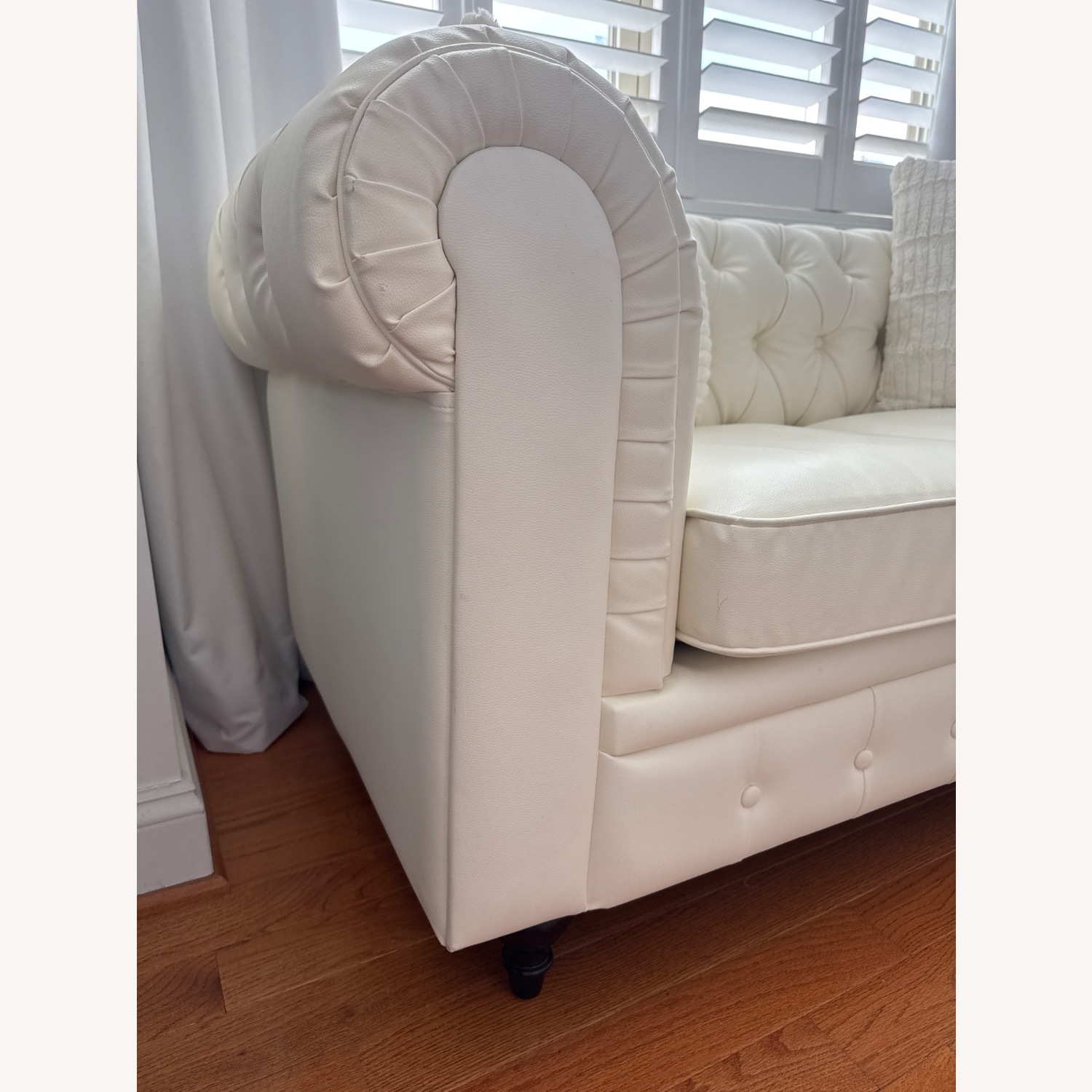 The Madison Collection White 2 Seater Sofa - image-4