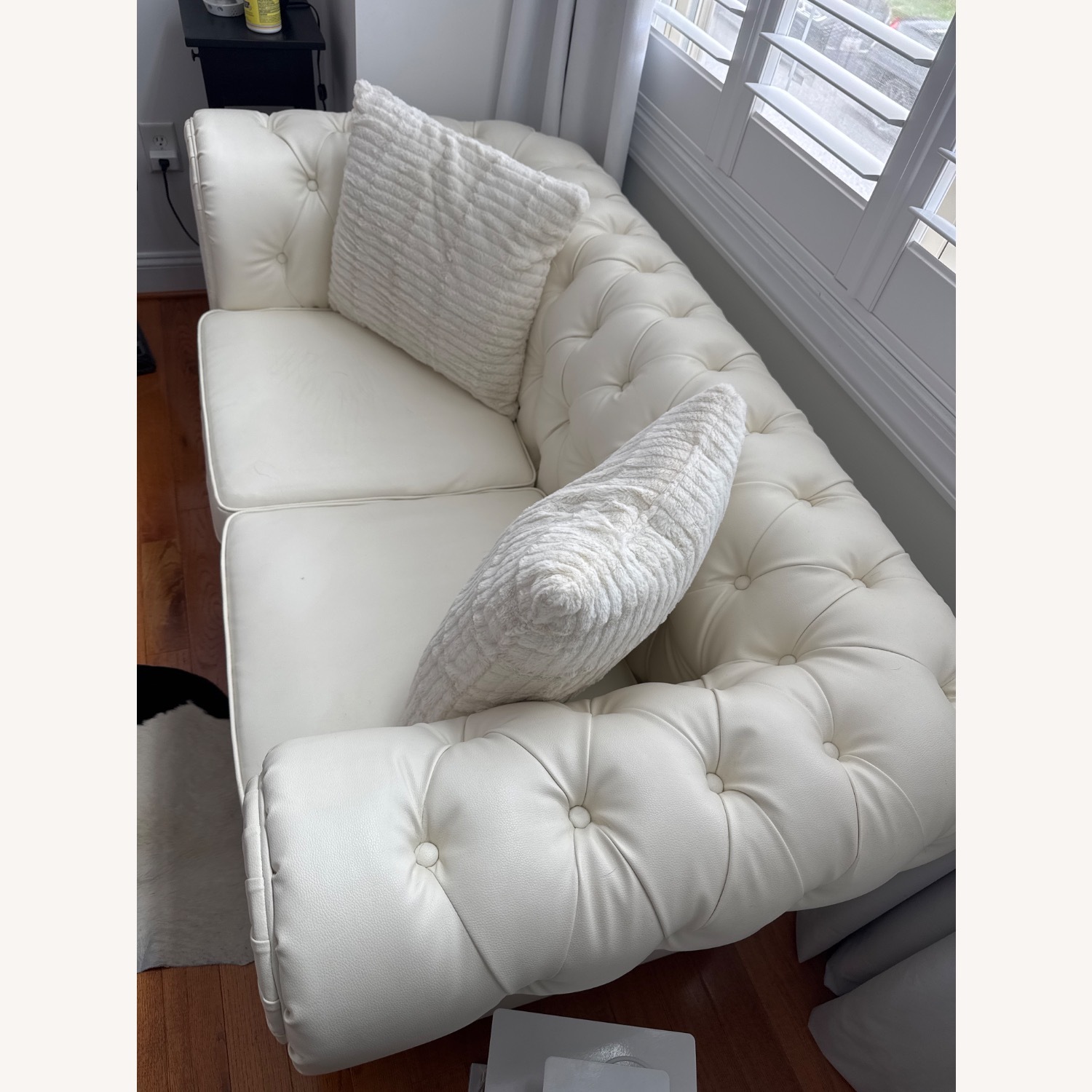The Madison Collection White 2 Seater Sofa - image-2