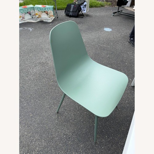 Used Article Aloe Green Svelti Dining Chairs for sale on AptDeco
