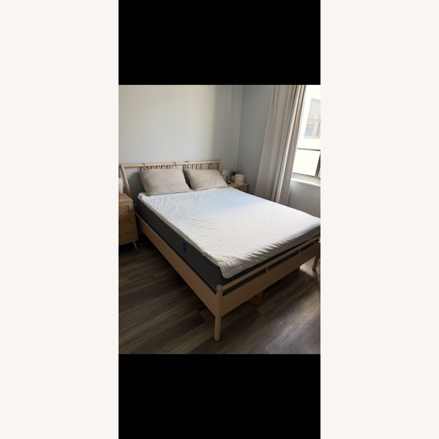 IKEA Bjorksnas Natural Wood Queen Bed - image-2