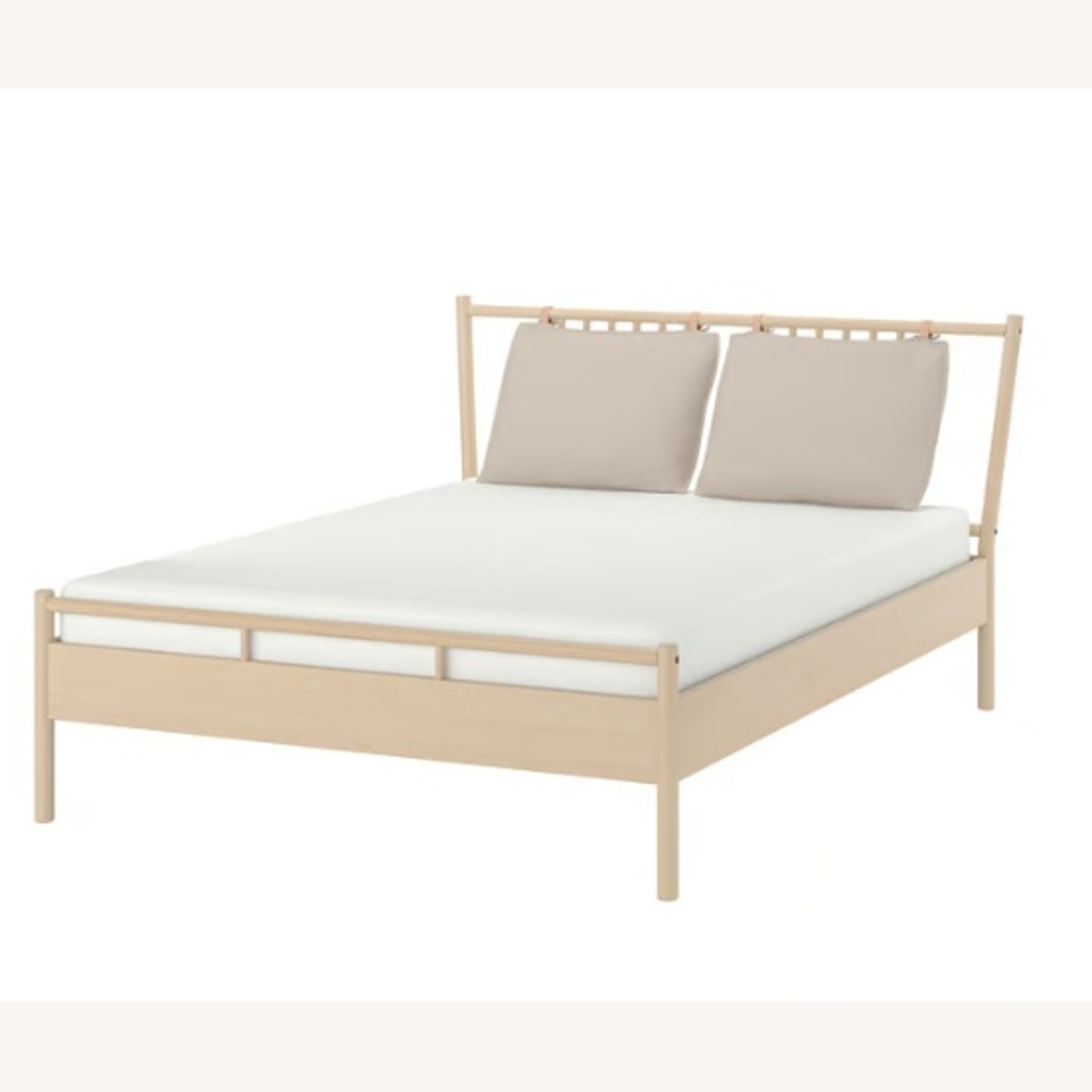 IKEA Bjorksnas Natural Wood Queen Bed - image-6