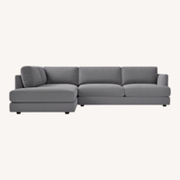 West Elm Haven 2-Piece Bumper Chaise Sectional