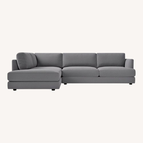 Used West Elm Haven 2-Piece Bumper Chaise Sectional for sale on AptDeco