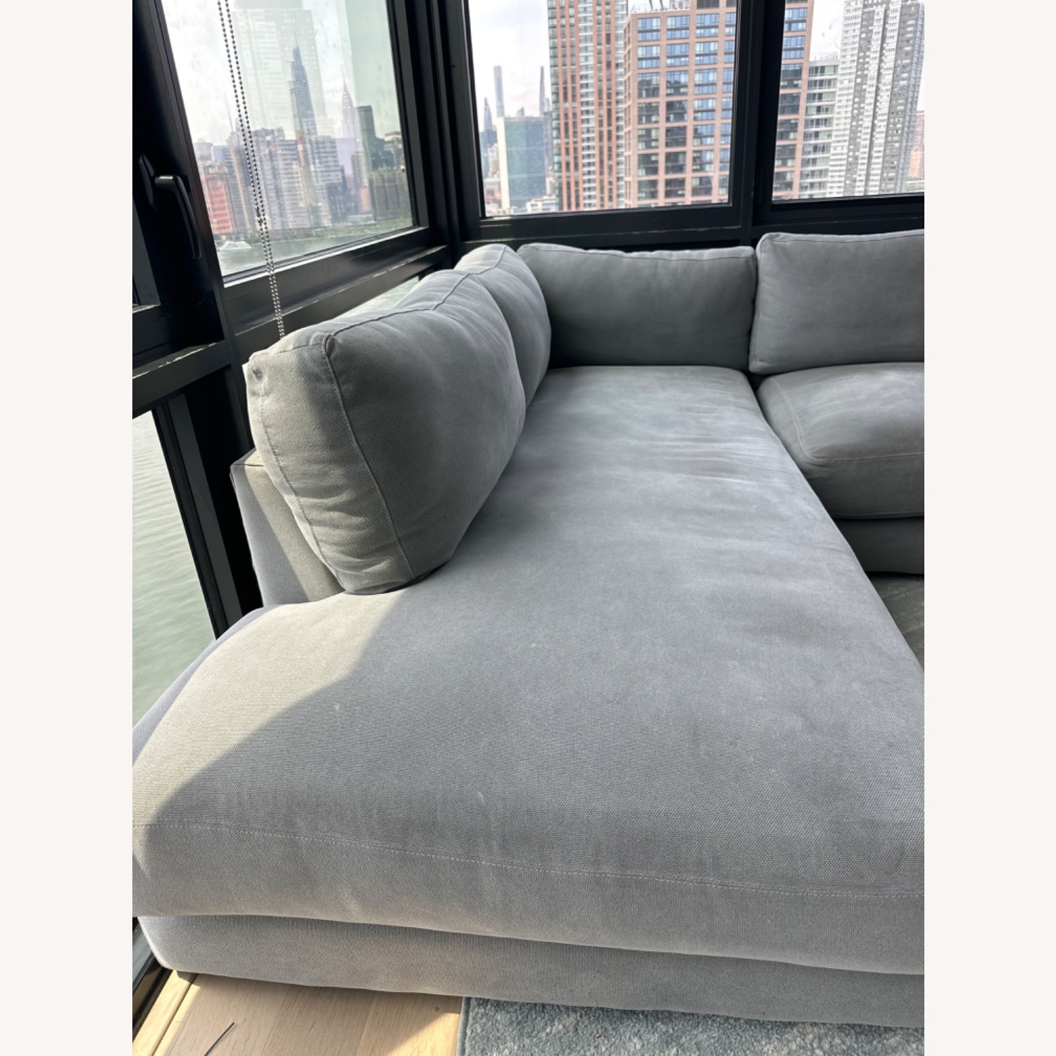 West Elm Haven 2-Piece Bumper Chaise Sectional - image-3