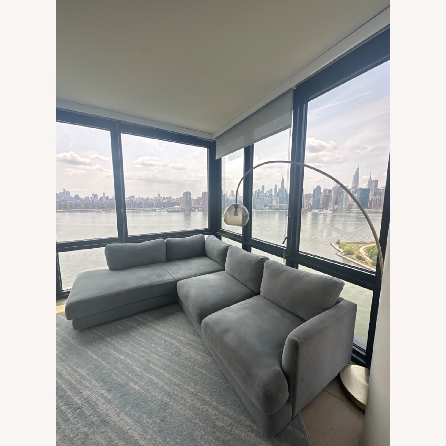 West Elm Haven 2-Piece Bumper Chaise Sectional - image-2