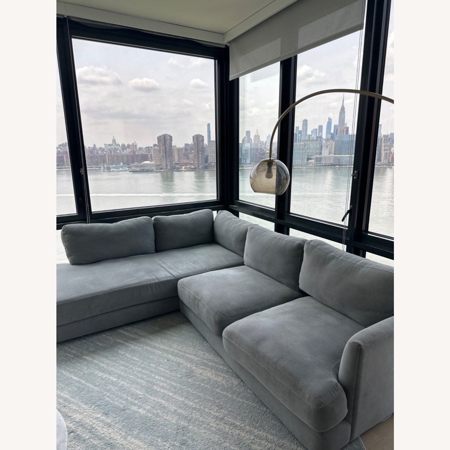 West Elm Haven 2-Piece Bumper Chaise Sectional - image-1