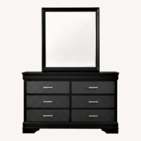 Crown Mark Amalia Dresser and Mirror 