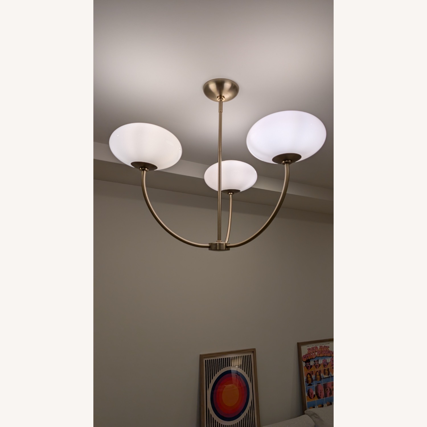 West Elm Talia 3-Light Round Chandelier (26") - image-3