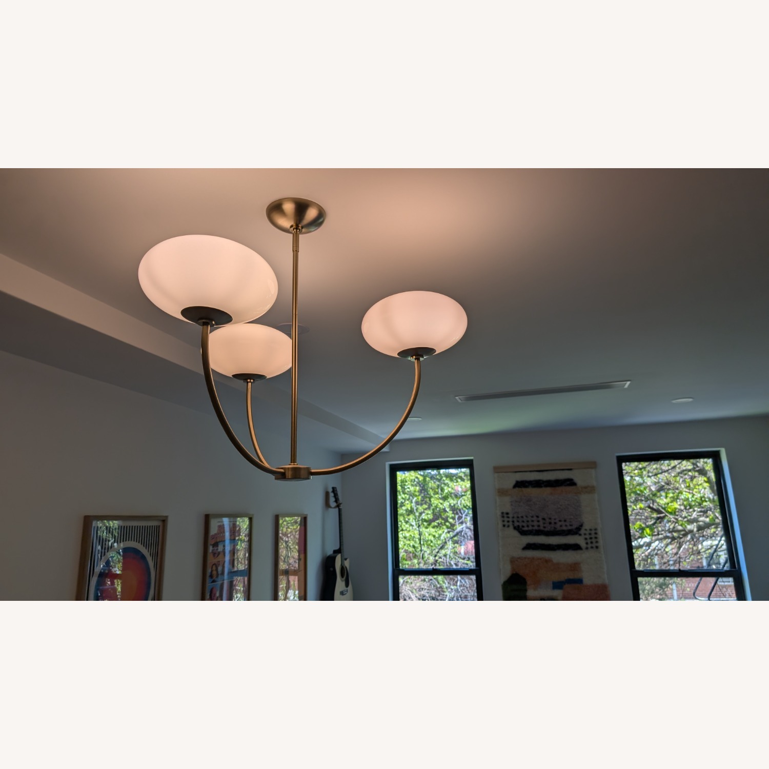 West Elm Talia 3-Light Round Chandelier (26") - image-1