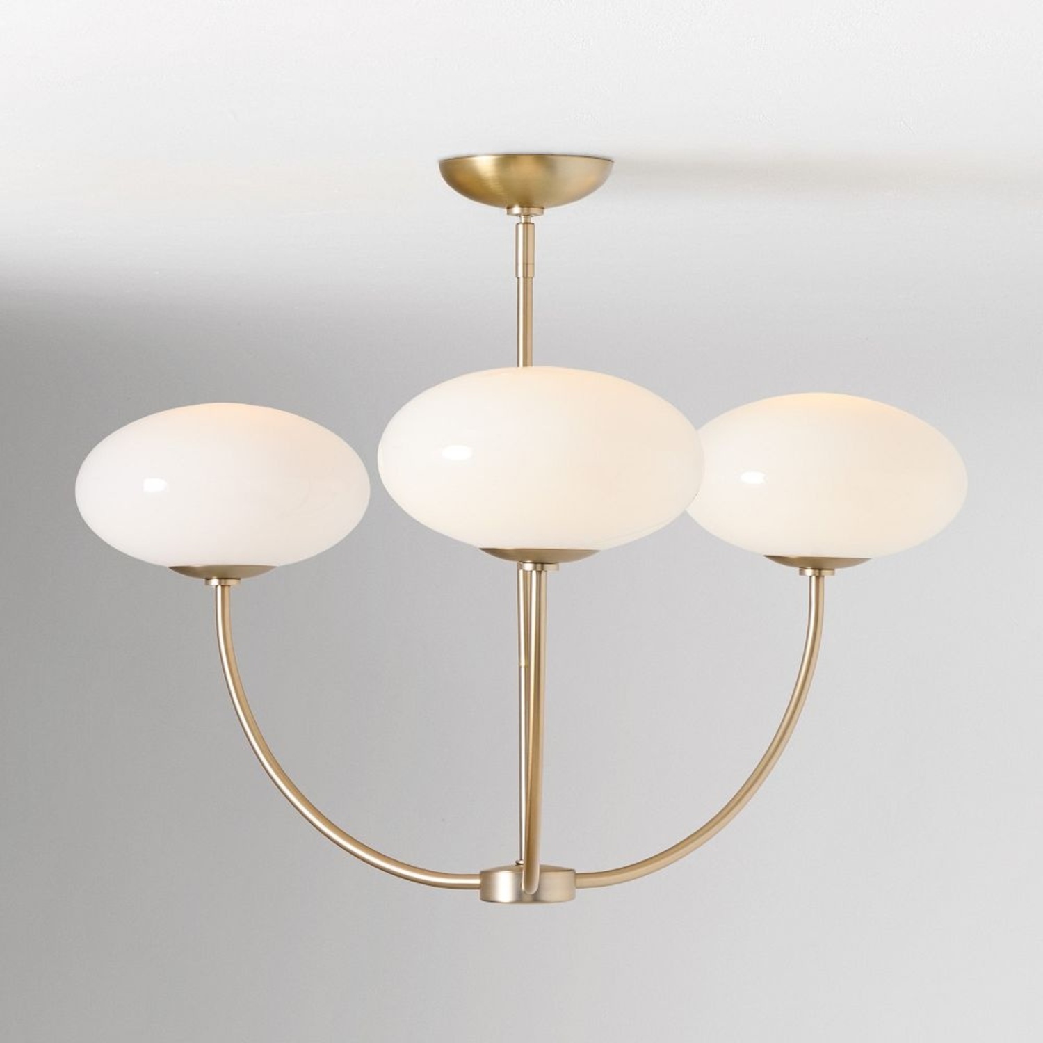 West Elm Talia 3-Light Round Chandelier (26") - image-4