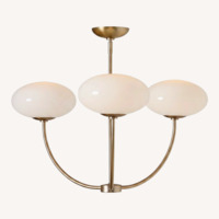 West Elm Talia 3-Light Round Chandelier (26")