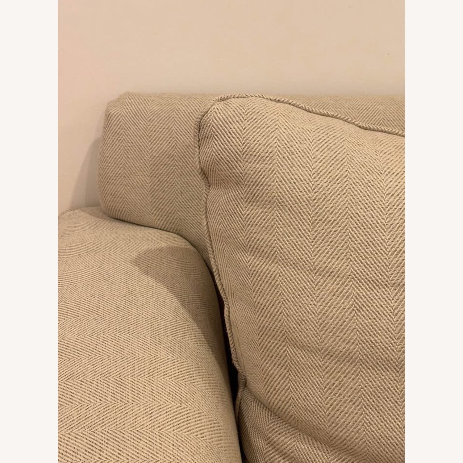Raymour & Flanigan Marisa Chenille Chair-and-a-Half - image-3