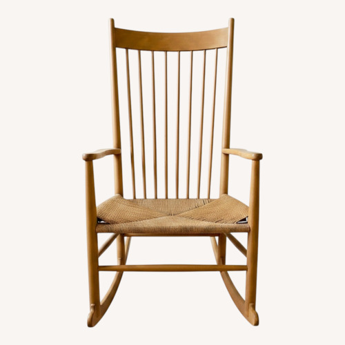 Used Vintage Hans Wegner J16 Style Rocking Chair for sale on AptDeco