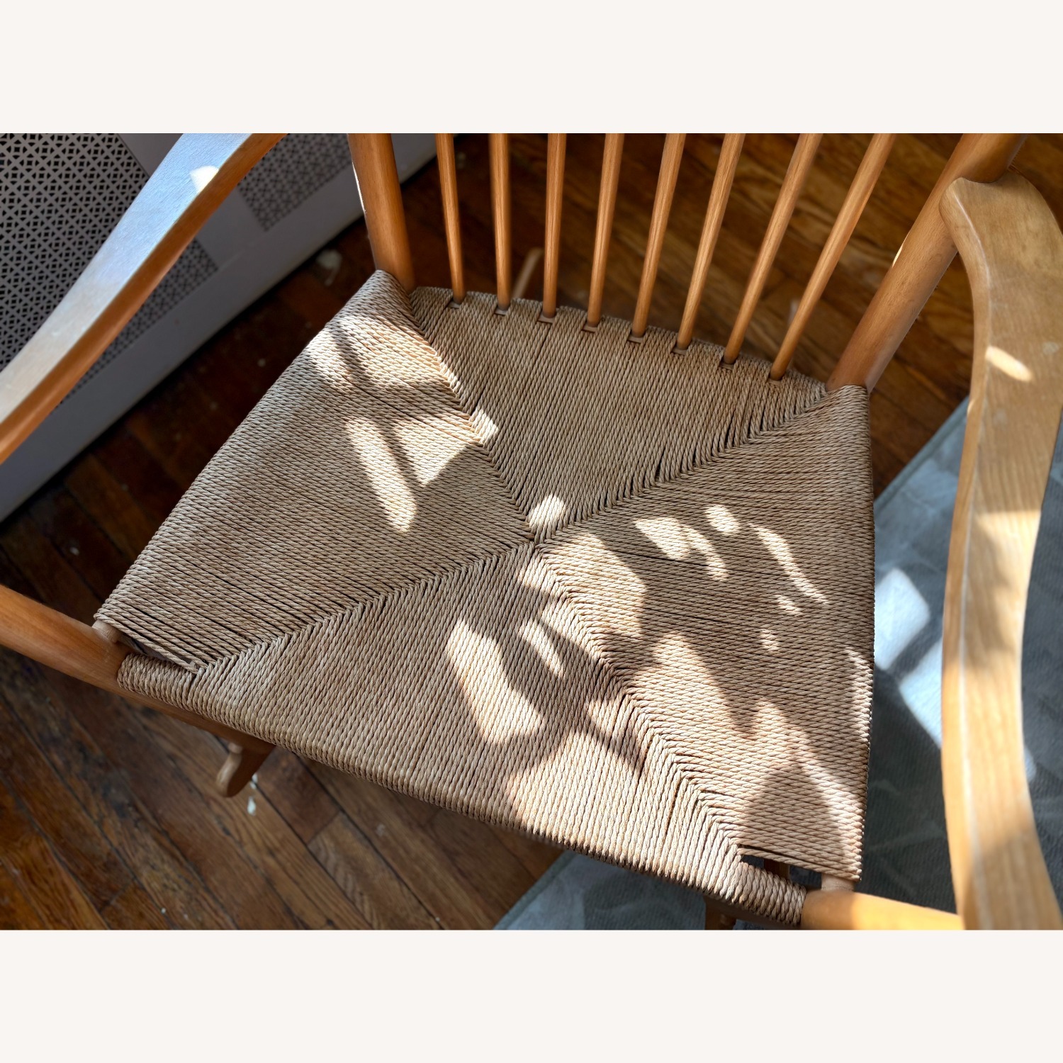 Vintage Hans Wegner J16 Style Rocking Chair - image-4
