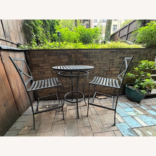 Used Restoration Hardware Carmel High Top & Bar Chairs for sale on AptDeco
