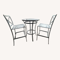 Restoration Hardware Carmel High Top & Bar Chairs