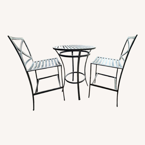 Used Restoration Hardware Carmel High Top & Bar Chairs for sale on AptDeco