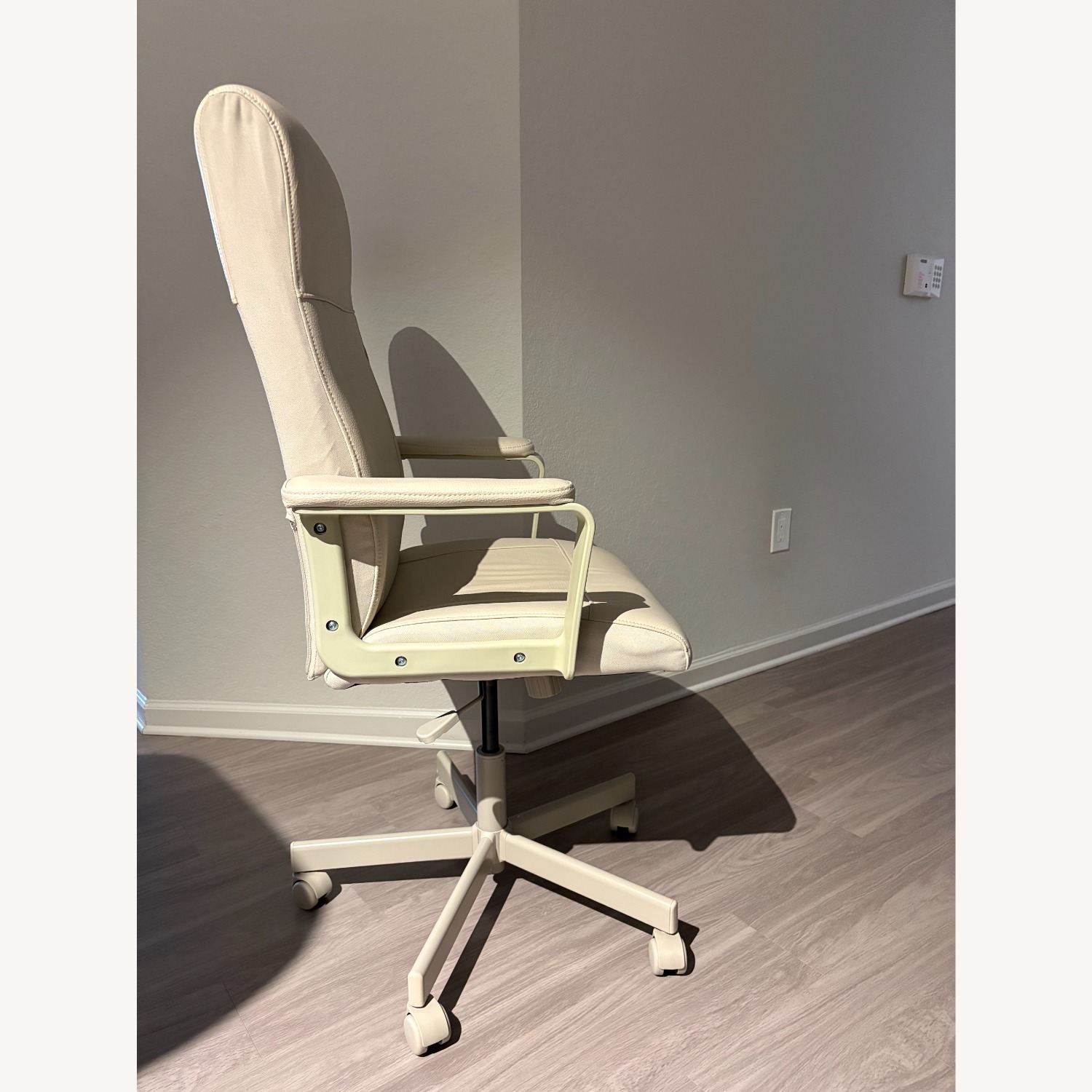 IKEA MILLBERGET Natural Leather Office Chair - image-2