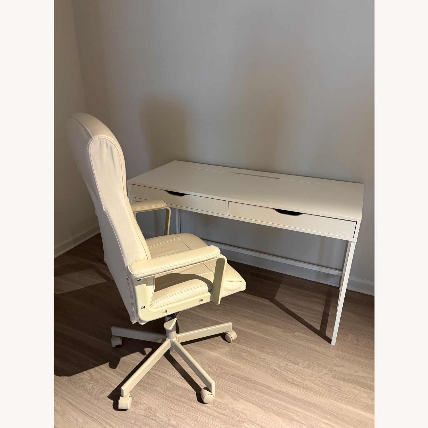 IKEA ALEX White Desk - image-3