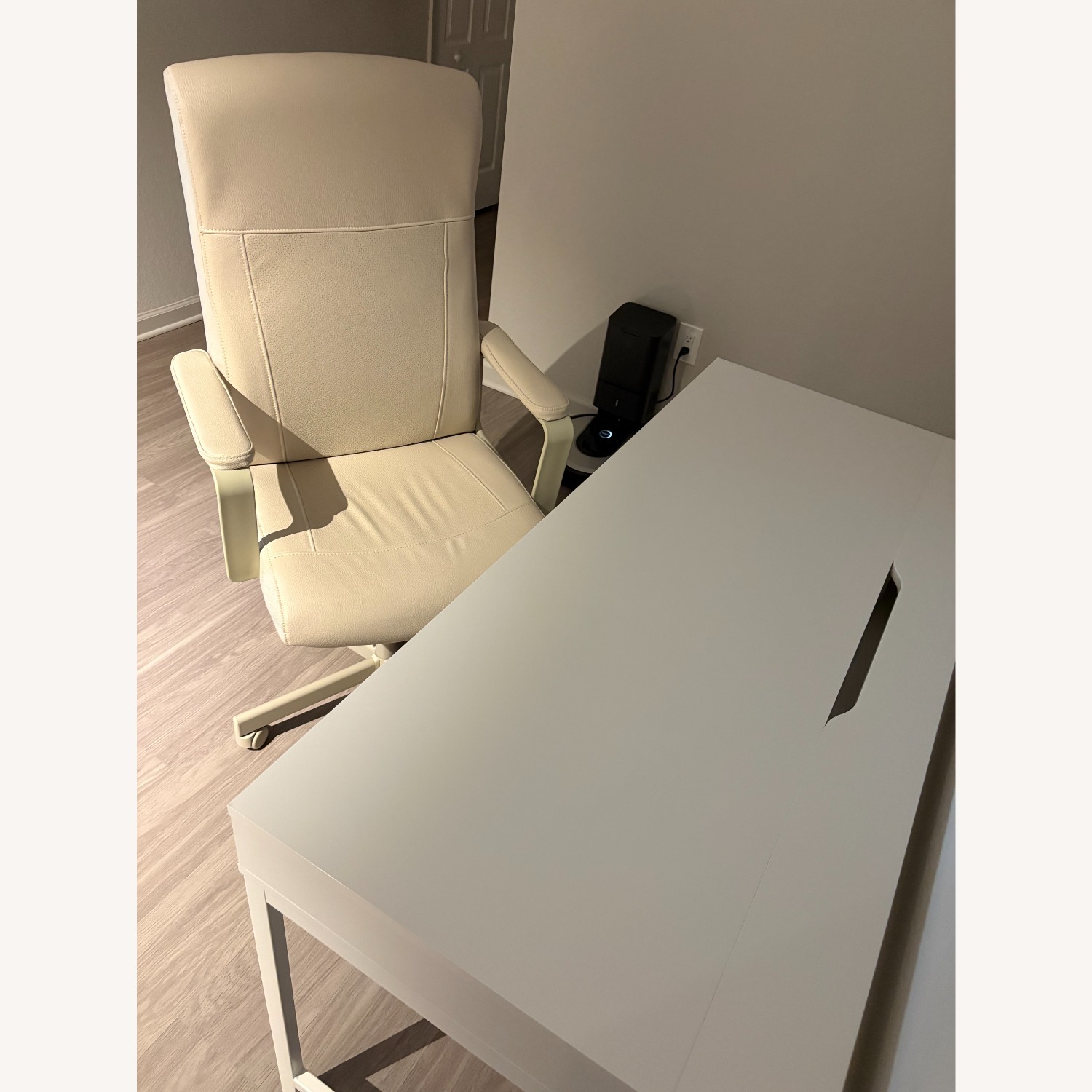 IKEA ALEX White Desk - image-4