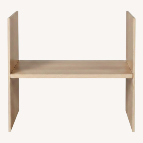 Used IKEA Kallax Natural Wood Bookcase for sale on AptDeco