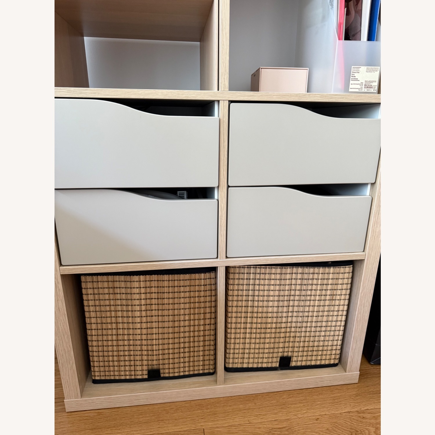 IKEA Kallax Natural Wood Bookcase - image-3