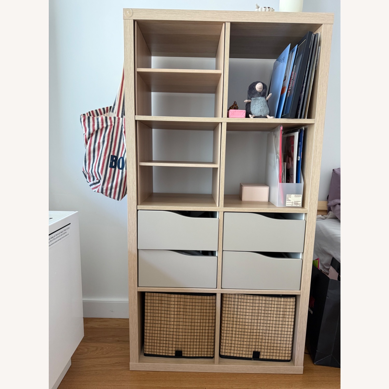 IKEA Kallax Natural Wood Bookcase - image-4