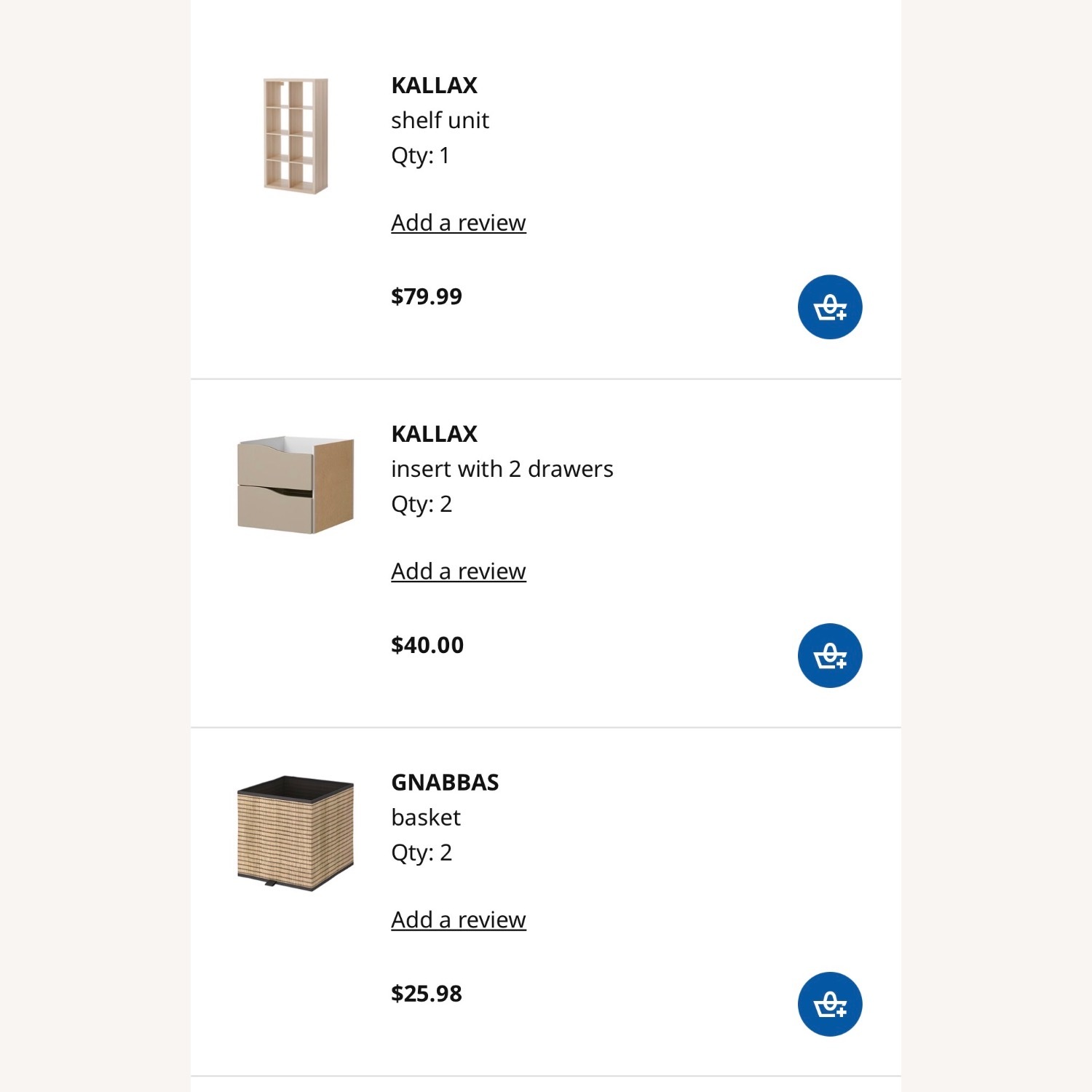 IKEA Kallax Natural Wood Bookcase - image-2
