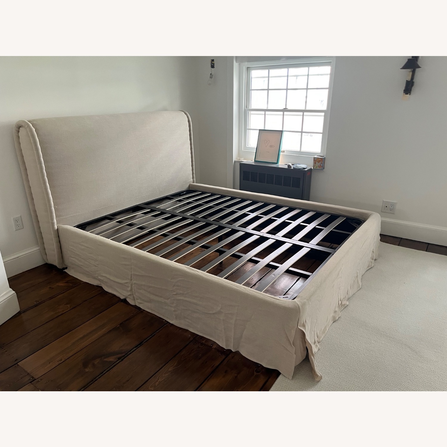 Amber Lewis X Four Hands Natural Fabric Queen Bed - image-4