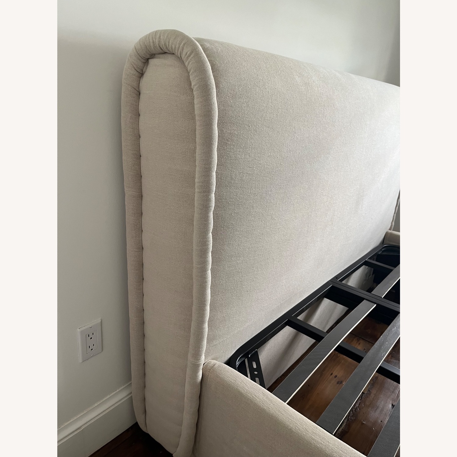 Amber Lewis X Four Hands Natural Fabric Queen Bed - image-3