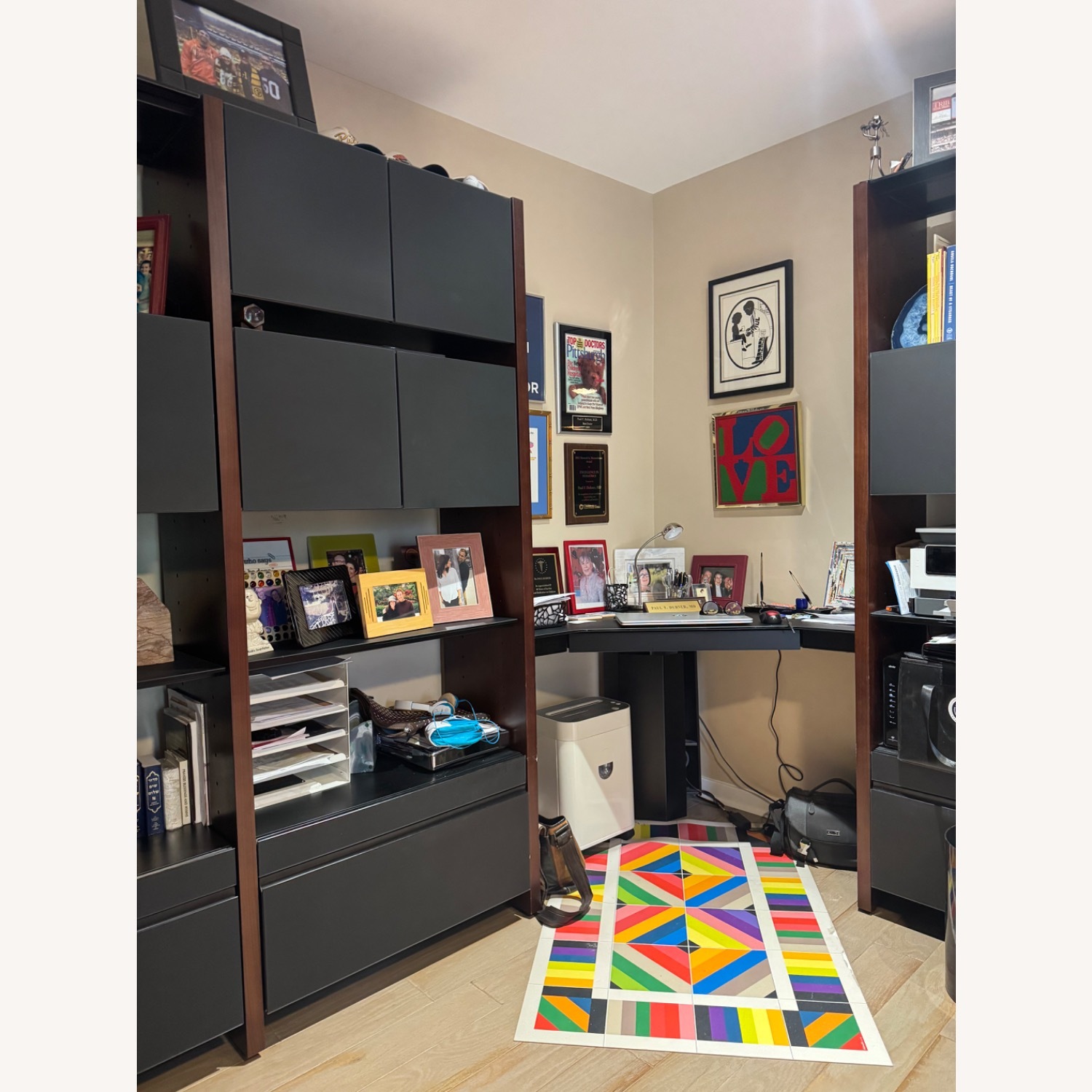 BDI Furniture Office Black Ceramic Wall Unit - image-5
