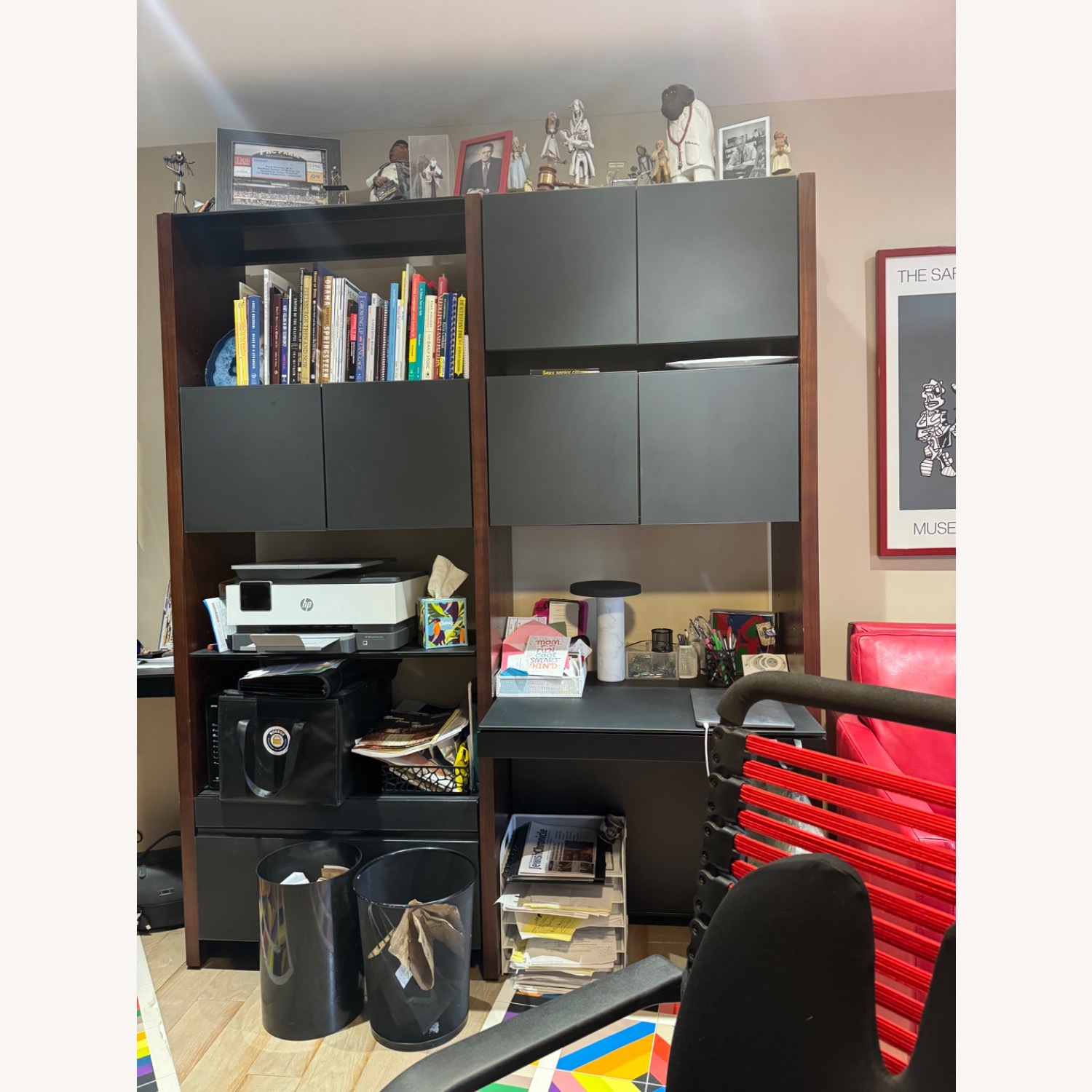 BDI Furniture Office Black Ceramic Wall Unit - image-4