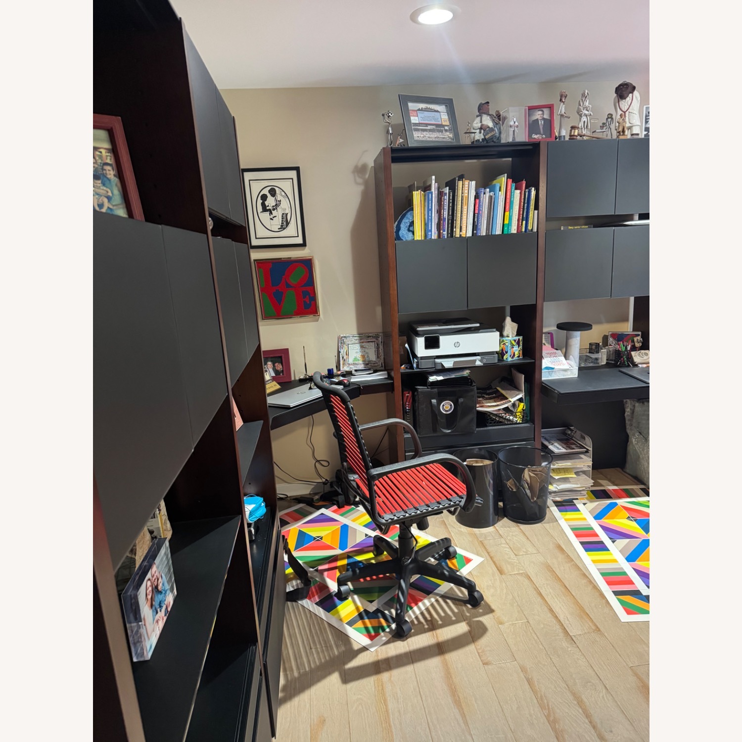 BDI Furniture Office Black Ceramic Wall Unit - image-3