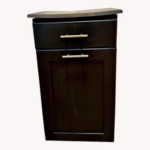 Used Pull Out Trash Can / Pet Food Storage Cabinet for sale on AptDeco