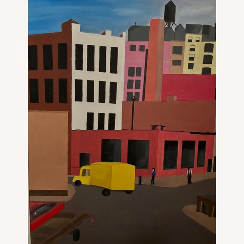 Used New York City Buildings  Wall Decor for sale on AptDeco