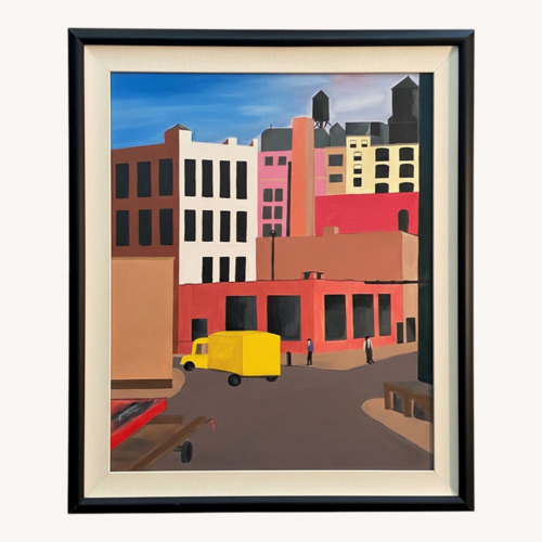 Used New York City Buildings  Wall Decor for sale on AptDeco