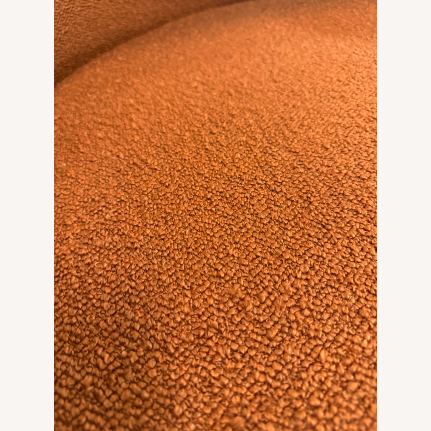 Blair Orange Boucle Sofa - image-3