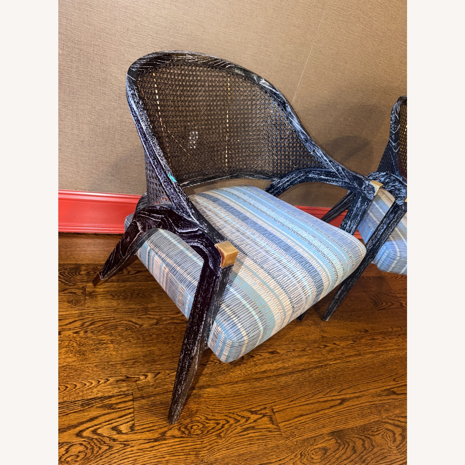 Edward Black Accent Chairs - image-2