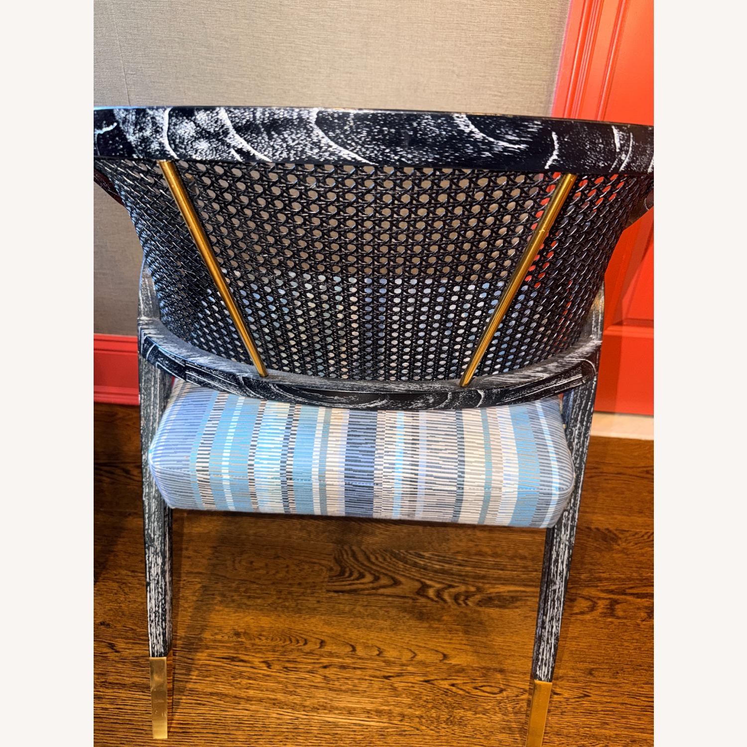 Edward Black Accent Chairs - image-5