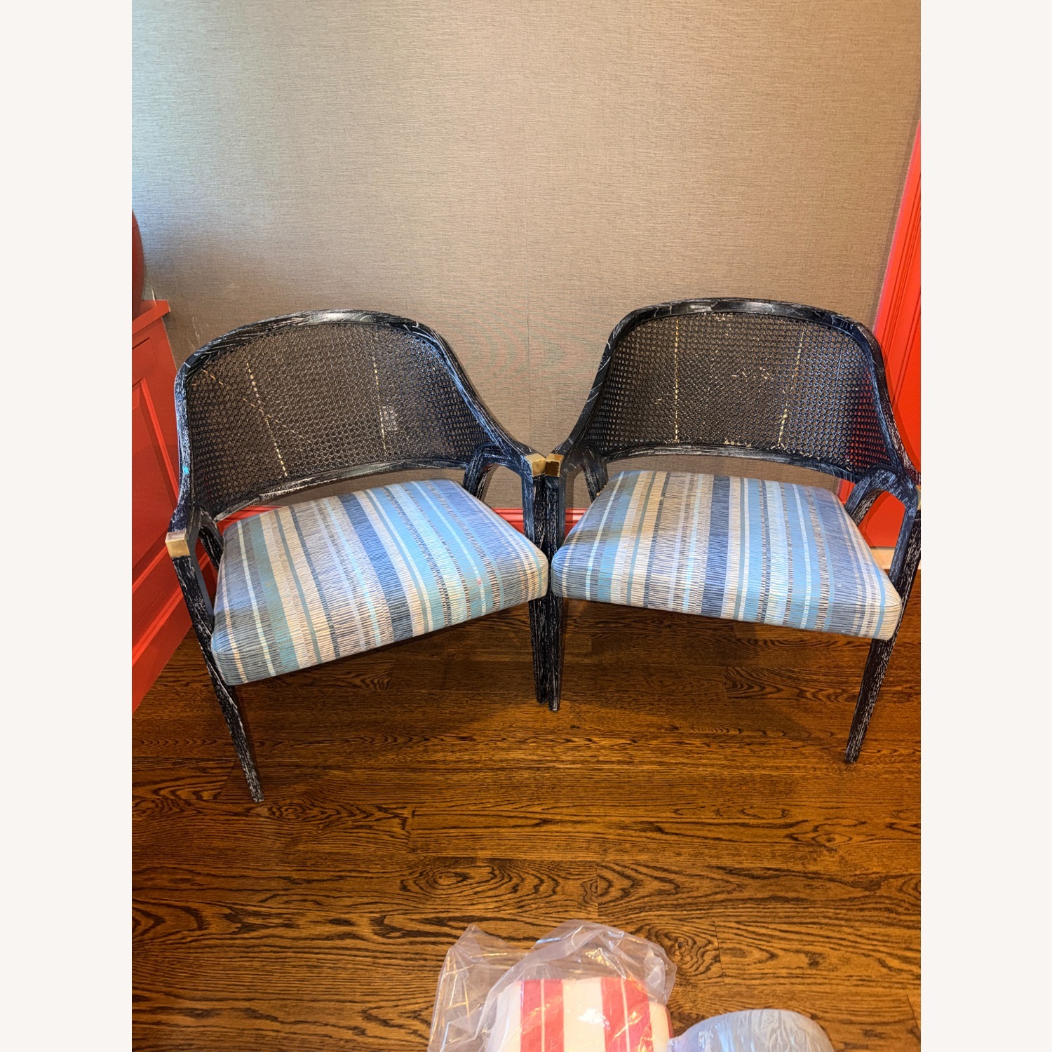 Edward Black Accent Chairs - image-1