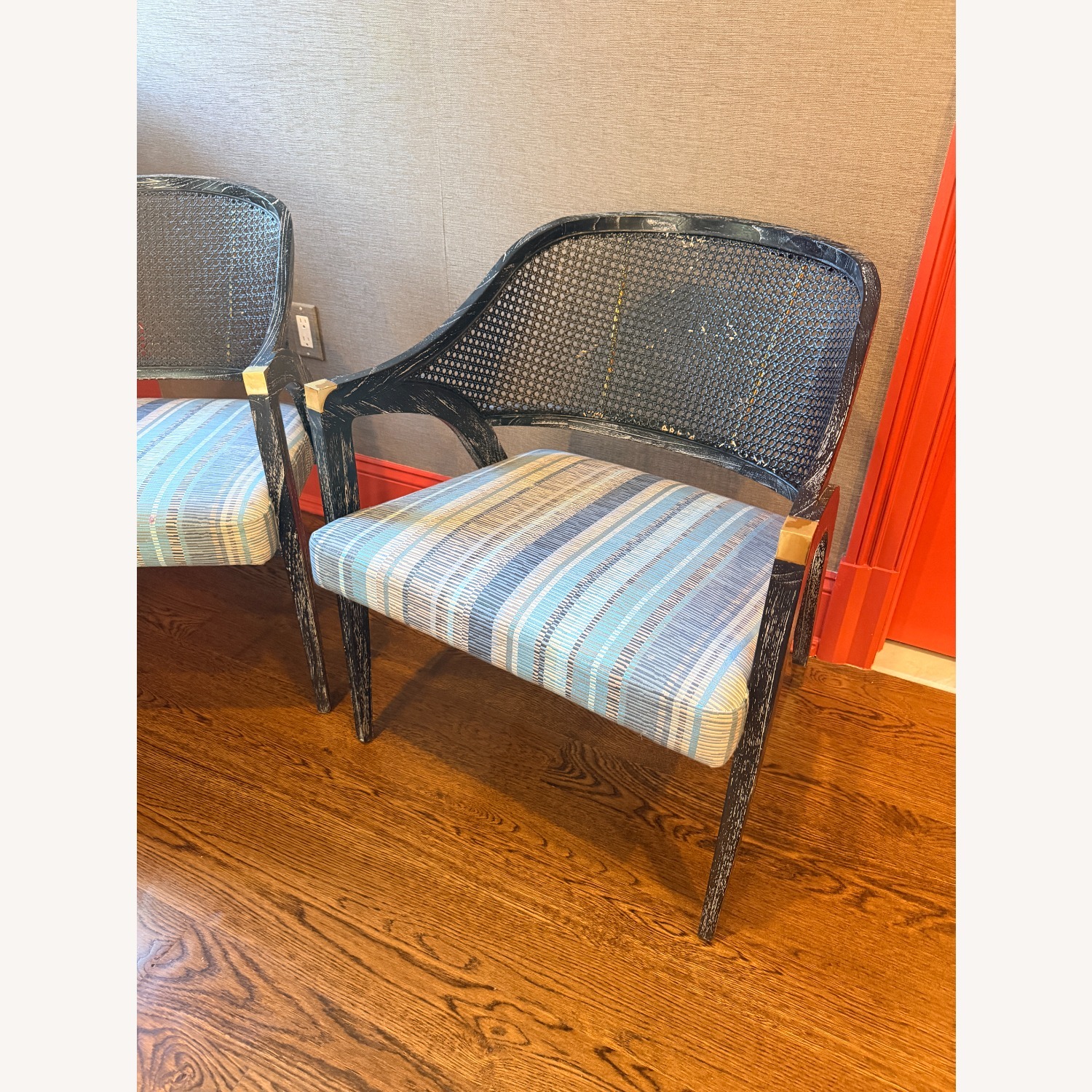 Edward Black Accent Chairs - image-3